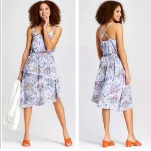 A New Day Floral Midi Dress